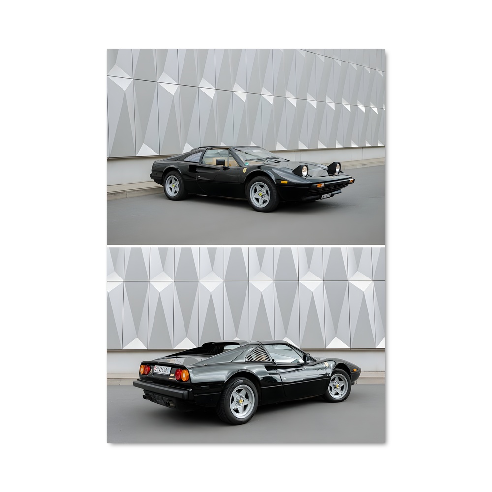 Poster Gtb Ferrari